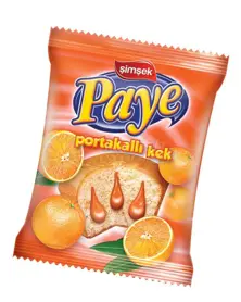 Paye Cake with Orange Sauce