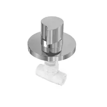 Built-in Wc Type Valve - Round Panel ABS