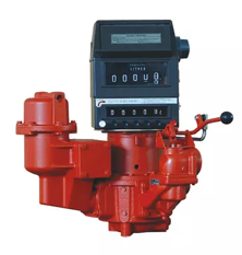 Rotary Vane Flow Meter With Preset Register Valve And Printer