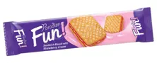 Paradise Fun Sandwich Biscuit with Strawberry Cream