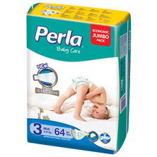 PERLA Baby Diapers Midi No.3