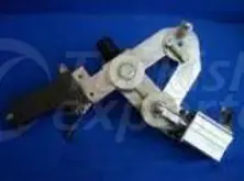 Manual edge roller press