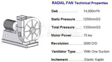 Micronize Calcite Machines - Radial Fan