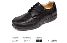 Zapatos para hombre diabético-ortopédico 202M