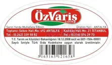 Etiket Ozvaris