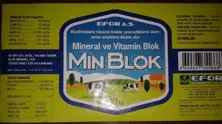Mineral - Bloque de vitaminas