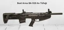 Fusil de chasse Best Arms BA-920