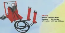 Hydraulic Electrical Jack YMS 113