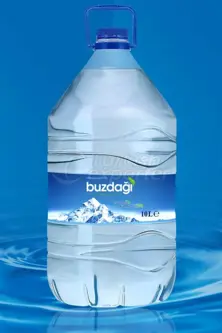 Botella de plástico agua 10LT