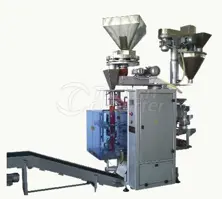 Dual-System Volumetric And Threaded Packaging Machine