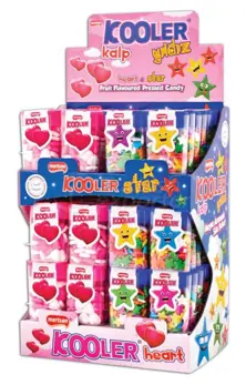 Kooler Heart-Star Candy