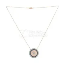 Gold Plated Evil Eye Beaded Necklace 2163