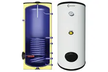 Hot water storage tank, Hot water boiler