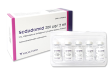 SEDADOMID 200 mcg / 2 ml IV
