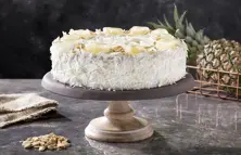 Cake with Pineapple and Almond