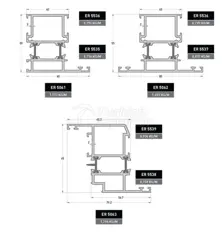 System 55 Heat Insulation Profiles