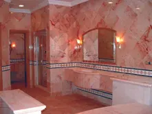Mermer Granit-Banyo Tuvalet çalışması