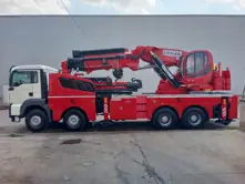 Truck Mounted Folding Boom Hydraulic Mobile Crane