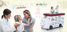 Детский смотровой стол–кушетка PT00-S Archimed Pedia Fun