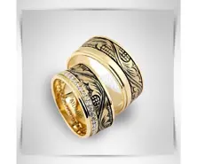 Wedding Ring Handmade 14 K ATK547