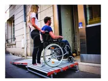 Portable Wheelchair Platform