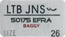 Serigraf Etiketler - Ltb Jeans
