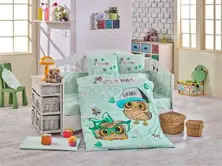 Cool Baby Mint - Juego de sábanas para bebé (8698499129375)