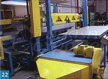 chain conveyors and rotator