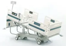 ABS HOSPITAL BED WITH COLUMN MOTORS