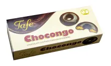 Biscoitos Mardin Crocantes Chocongo Cobertos com Chocolate Tafe 75 g - código 254