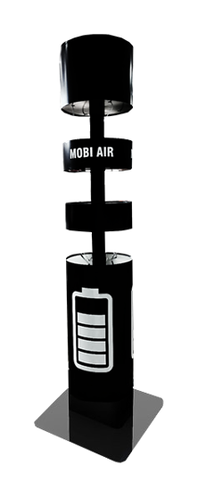 AUTOMATIC CHARGING MACHINE FOR MOBILE DEVICES 'MOBI AIR'