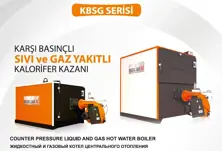 Gas Liquid Counter Pressure Heating Boiler KBSG series