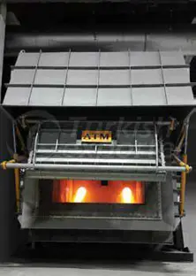 holding and melting furnace