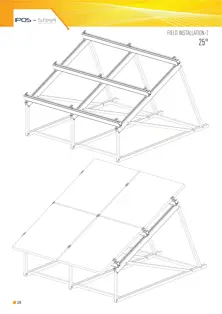 Land Solar Mounting Structure