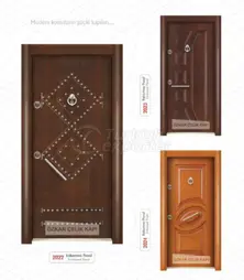 Luxury Veneered Embossed Doors