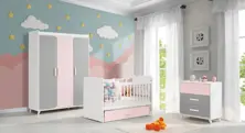 Nursery Furniture Set - Opera Pink