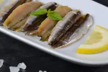 Cold Smoked Anchovy Fillet