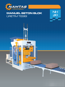 Мануальное оборудование для производства бетонных блоков  NH 310