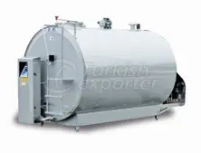 Horizontal Cylindrical Milk Cooling Tank