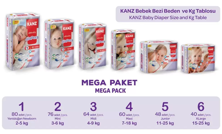 Baby Diaper Mega Pack