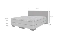 Bed Bases Premium Line Boxspring Amiant