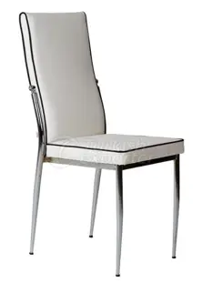 Tek Sandalyeler Fitilli Beyaz