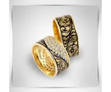 Wedding Ring Handmade 14 K ATK548