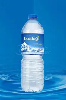 Botella de plástico agua 1LT