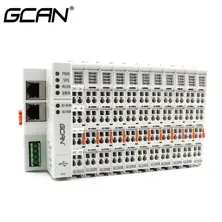 Portable GCANPLC Programmable Logic Controller Supporting IEC61131-3 Standard 5 Languages