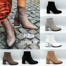 High Heel Women Stylish Boots Trend Footwear