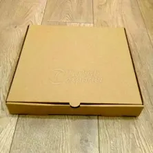 Plain Brown Pizza box