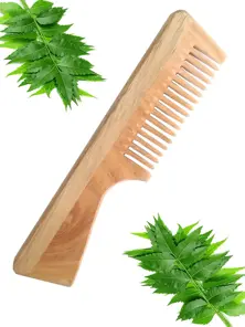 Neem Wooden Square Handle Comb