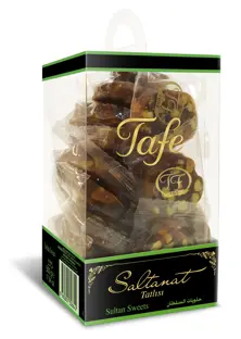 Tafe Sultan Sweets Delícia Turca Lokum com Pistache Extra Assado Duplo 500 gr código 664