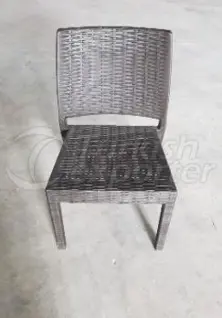 Rattan Armless Chair